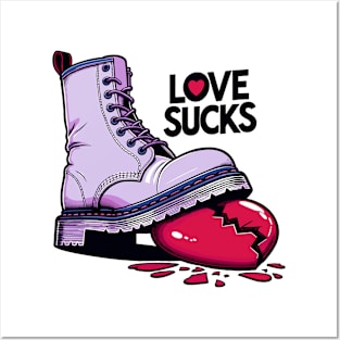 Love Sucks - Anti-Valentine's Day Posters and Art